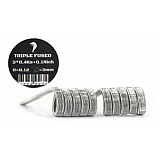 Комплект спиралей BELCLOUD Triple Fused Clapton (3x0.4+0.1мм), 2 штуки
