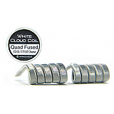 Комплект спиралей WHITE CLOUD Quad Fused Clapton (4x0.4+0.1мм), 2 штуки