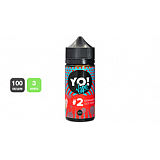 Жидкость YO VAPE #2 Strawberry Ice Cream (100 мл, 3 мг/мл)