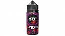 Жидкость YO VAPE #10 Ice Grape Raspberry - Малиновый смузи с виноградом