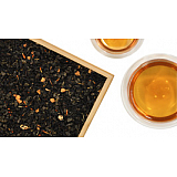Чай VINTAGE черный/зеленый "Земляничный пломбир", 100 грамм