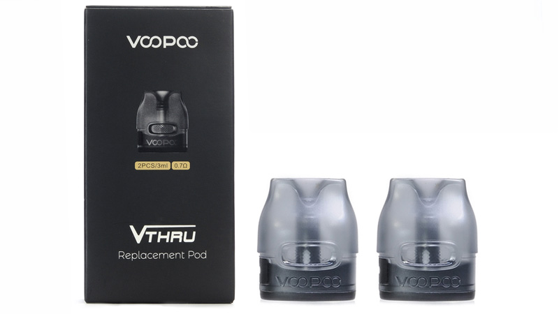 УПАКОВКА испарителей VOOPOO для V.Thru Pro (Pod, 3 ml, 0.7 Ohm), 2 штуки