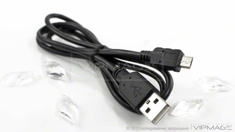 Кабель micro USB для зарядки (eVic, eRoll), черный