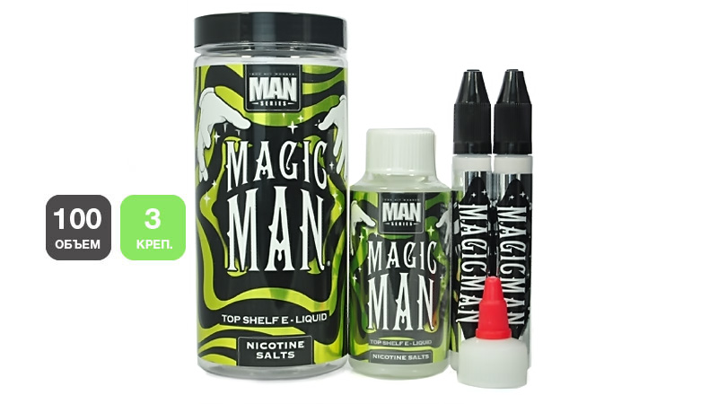 Жидкость ONE HIT WONDER Magic Man (100 мл, 3 мг/мл)