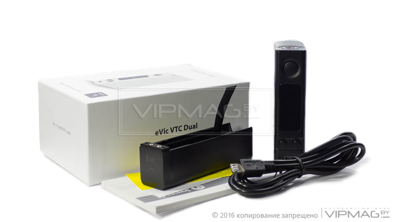 Комплектация eVic VTC Dual Simple, черный
