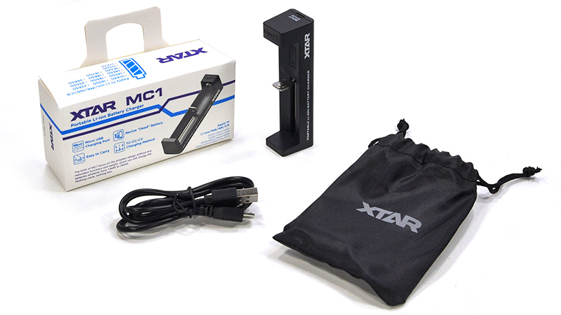 Зарядное устройство XTAR MC1 для аккумуляторов 18650 (1 слот)