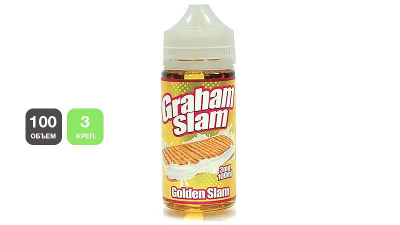 Жидкость THE MAMASAN Graham Slam Golden (100 мл, 3 мг/мл)