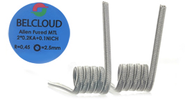 Комплект спиралей BELCLOUD Alien MTL |3x0.3 + 0.1мм|