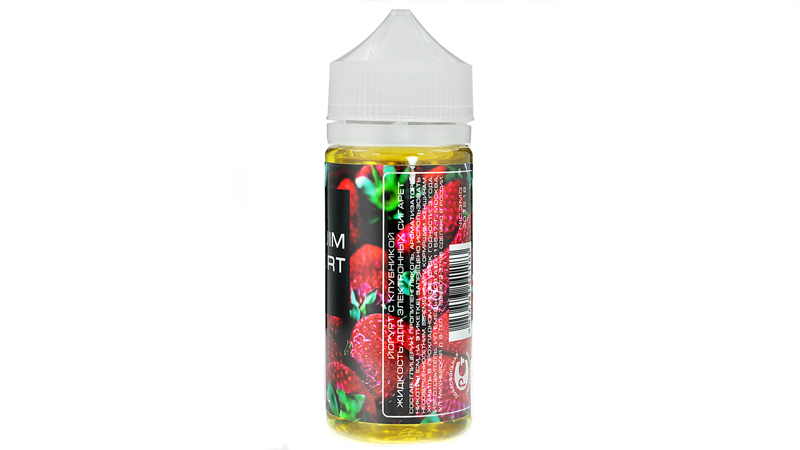Жидкость MORJIM YOGURT Strawberry (100 мл, 3 мг/мл)