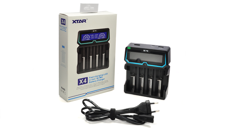 Многофункциональное устройство питания XTAR X4  подходит для литий-ионных и никель-металлогидридных/кадмиевых аккумуляторов, а так же способен работать как Power Bank