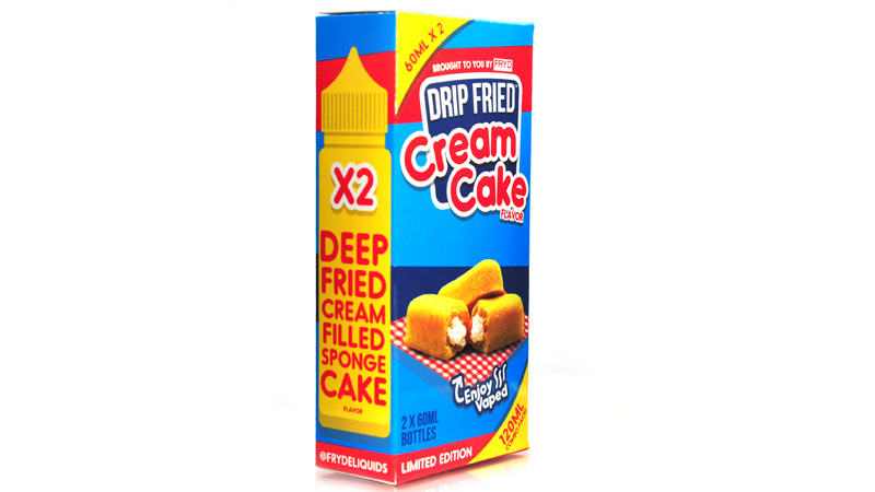 Жидкость DRIP FRIED Cream Cake (60 мл, 3 мг/мл)