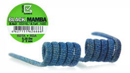 Комплект спиралей VAPOR GAMES Premium VG Black Mamba |3x0.4+4x0.1 мм| SS316L