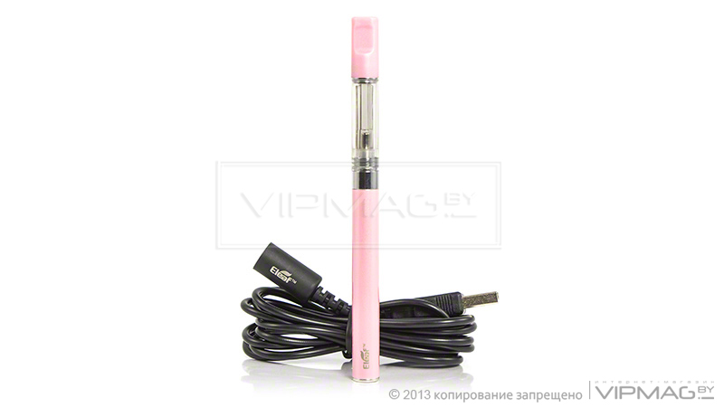 Розовая электронная сигарета iSmoka iKit Mini (220 mAh) с подзарядным