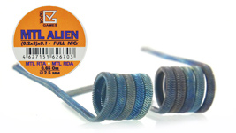 Комплект спиралей VAPOR GAMES VG MTL Alien сигаретник |3x0.2+0.1мм|