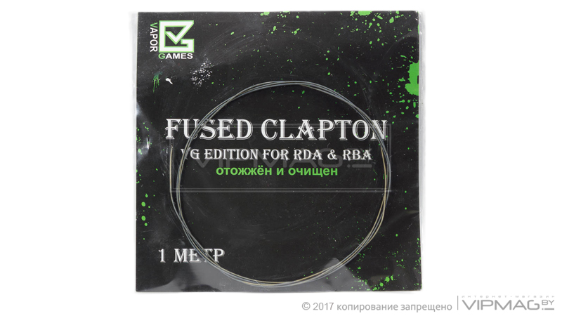 Проволока VG еdition Fused Clapton (0.4x2)x(0.15x2)