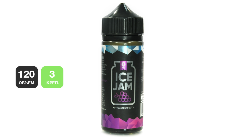 Жидкость ICE JAM Purple Grape (120 мл, 3 мг/мл)