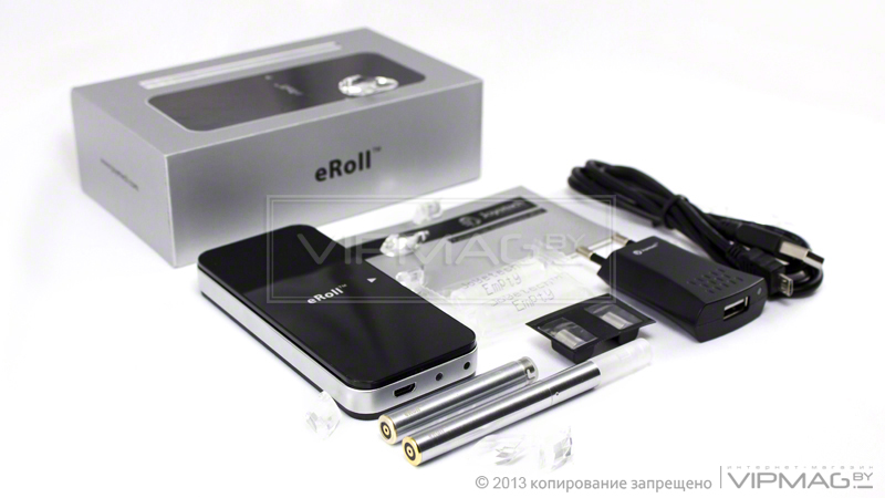 Комплект электронной сигареты Joye eRoll стального цвета