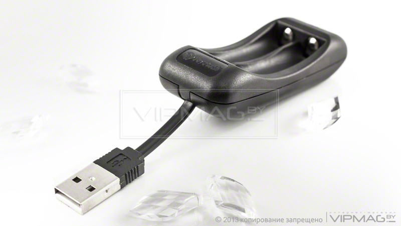Зарядное устройство от USB для Joyetech eCab, черное