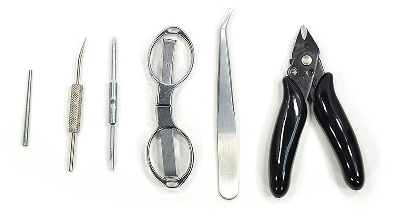 Набор инструментов UD Master DIY Tools (Ножницы, кусачки, пинцет, отвертка, шило, кейс)
