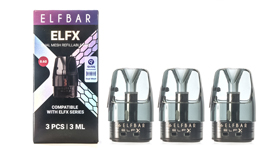 Упаковка испарителей ELF BAR для ELFX и ELFX PRO |3 штуки|