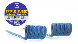 Комплект спиралей VAPOR GAMES VG Triple Fused Clapton |3x0.4+2x0.1 мм|