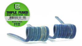Комплект спиралей VAPOR GAMES Premium VG Triple Fused Clapton |3x0.4+2x0.1 мм| SS316