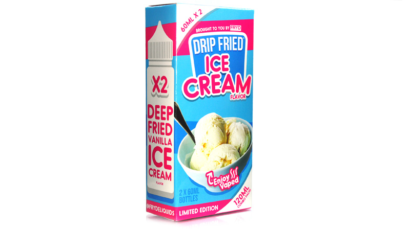 Жидкость DRIP FRIED Ice Cream (60 мл, 3 мг/мл)