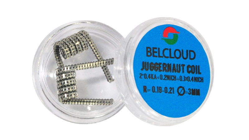 Комплект спиралей BELCLOUD Juggernaut (2x0.6 + 0.1x0.4мм), 2 штуки