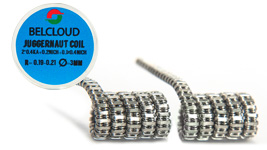 Комплект спиралей BELCLOUD Juggernaut |2x0.6 + 0.1x0.4мм|