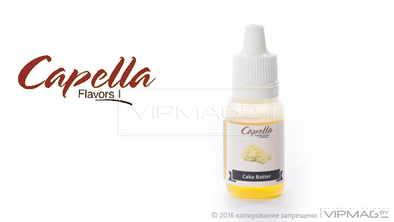 Ароматизатор Capella Cake Batter Flavor - Вкус выпечки (10 мл)