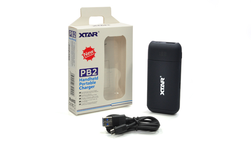 Зарядное устройство XTAR PB2 Power Bank (2.1A). черный