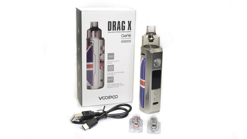 Компания Voopoo продолжила серию Drag устройством Drag X