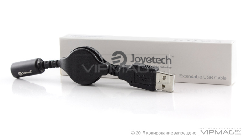 Зарядное устройство от USB для Joyetech 510-CC (рулетка)
