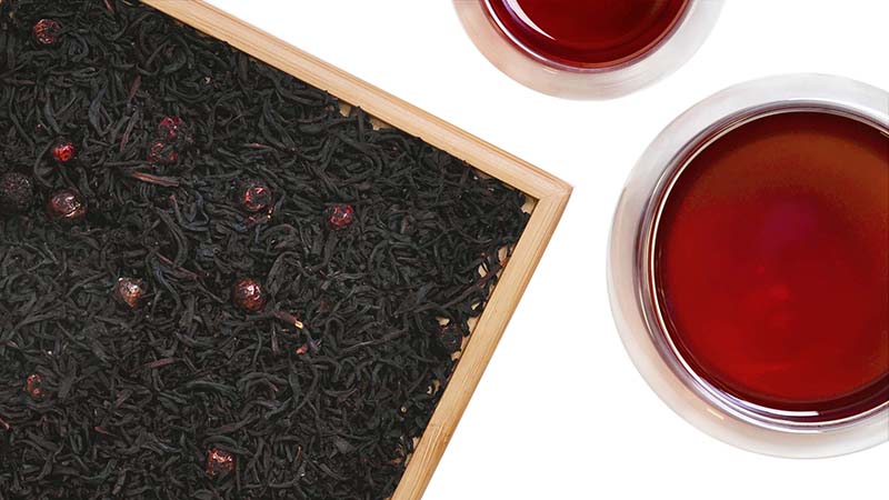 Чай VINTAGE черный "Ягодный Дождь", 100 грамм