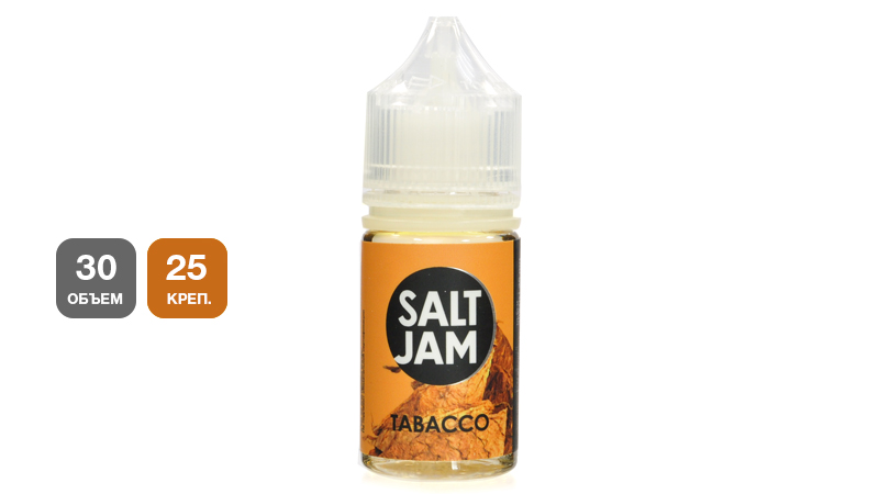 Жидкость |nic salt| JAM Tabaсco (SALT, 30 мл, 25 мг/мл)